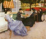 Portraits a la campagne Gustave Caillebotte